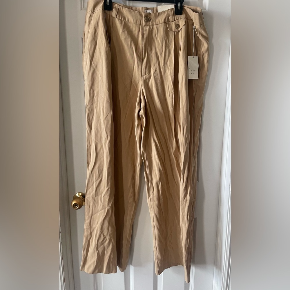 NWT Women’s A New Day High-Rise Wide Leg Pants, Sz 16R